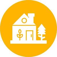 Green Home Vector Icon