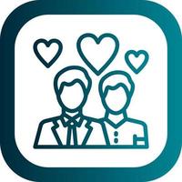 Relationship Vector Icon Design