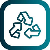 Recycle Vector Icon Design