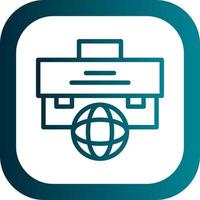 Business Travel Vector Icon Design