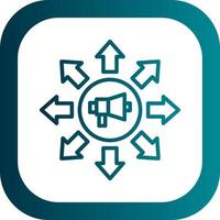 Advertising Submission Vector Icon Design