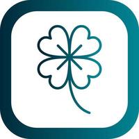 Clover Vector Icon Design