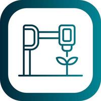 Bioprinting Vector Icon Design