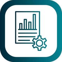 Task Analysis Vector Icon Design