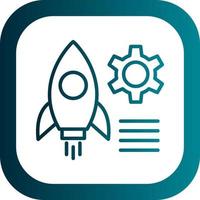 Launch Optimization Vector Icon Design
