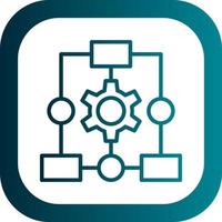 Workflow Process Vector Icon Design