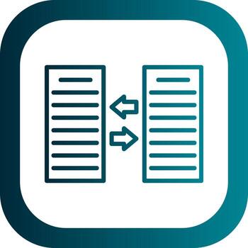 Files Exchange Vector Icon Design