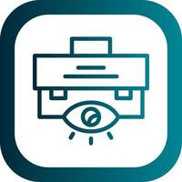 Business Vision Vector Icon Design