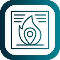 Heat Maps Vector Icon Design