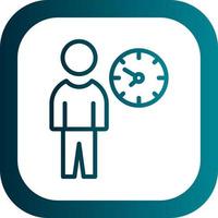 Time Management Vector Icon Design