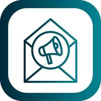 Email Marketing Vector Icon Design