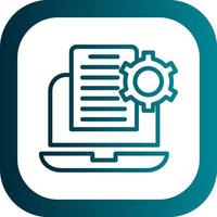 Business Automation Vector Icon Design