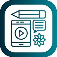 Flatlay Vector Icon Design