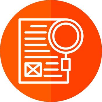 Latent Semantic Index Vector Icon Design