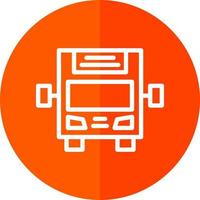 Bus Display Vector Icon Design