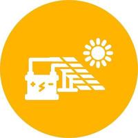 Solar Energy Vector Icon