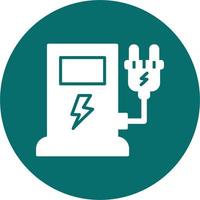 Charging Station Vector Icon