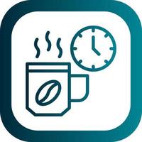 Coffee Break Vector Icon Design