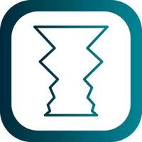 Negative Space Vector Icon Design