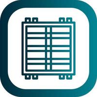 Roof Rack Vector Icon Design