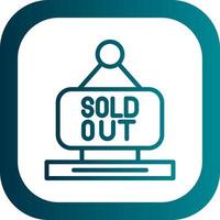 Sold Out Vector Icon Design