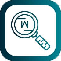 Keywords Vector Icon Design