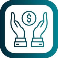 Financial Bonus Vector Icon Design