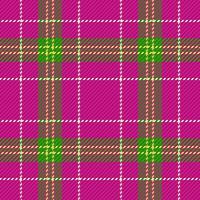 Texture fabric seamless. Pattern tartan check. Background plaid textile vector. vector