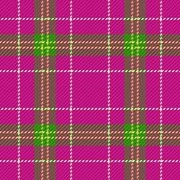 Texture fabric seamless. Pattern tartan check. Background plaid textile vector. vector