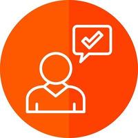 Opt In Vector Icon Design