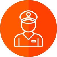 Gate Keeper Vector Icon Design