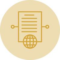 Binding Corporate Rules Vector Icon Design