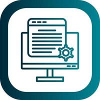 Application Process Vector Icon Design