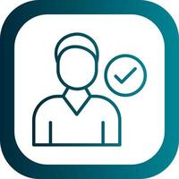Attendance Vector Icon Design