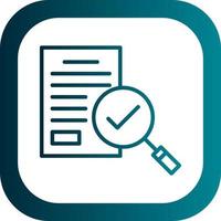 diseño de icono de vector de personal de auditoría