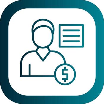 Employee Costs Vector Icon Design
