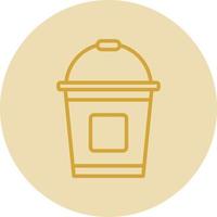 Bucket Vector Icon Design