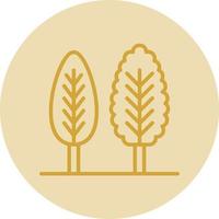 Cypress Vector Icon Design