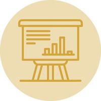 Presentation Vector Icon Design