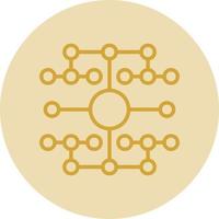 Concept Map Vector Icon Design