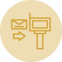 diseño de icono de vector de correo directo