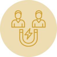 Candidates Attraction Vector Icon Design