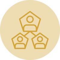Segmentation Vector Icon Design