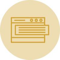 Blogger Vector Icon Design