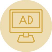 Ad Vector Icon Design