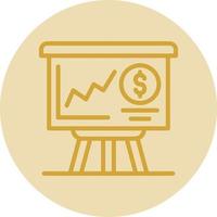 Presentation Vector Icon Design