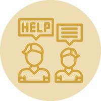 Help Vector Icon Design