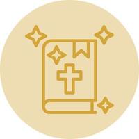 diseño de icono de vector de biblia