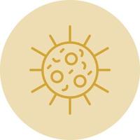 Bacteria Vector Icon Design