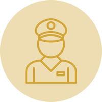 Gate Keeper Vector Icon Design